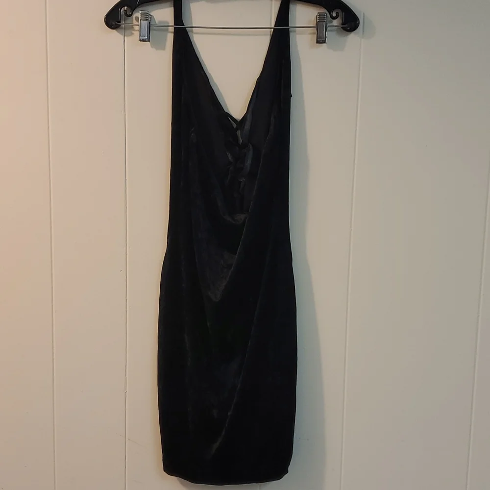 Frederick's of Hollywood Halter Mini Dress M - Picture 3 of 6